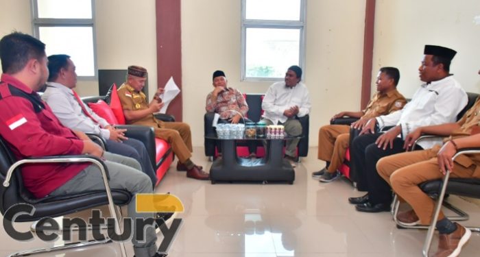 Bahas Pembangunan Sekolah Tinggi Muhammadiyah, Bupati Saipul Terima Kunjungan Silaturahmi PDM Pohuwato