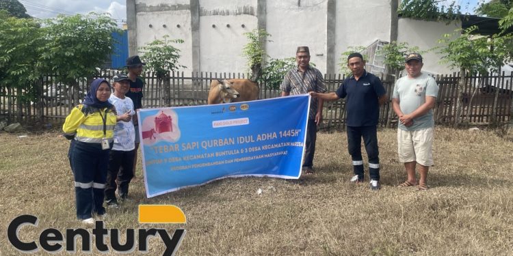 Masyarakat Apresiasi Bantuan Sapi Qurban Dari Pani Gold Project