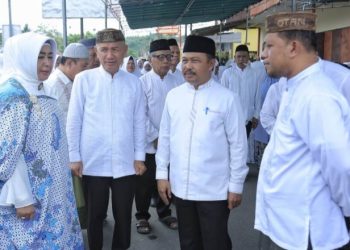 Bupati dan Wabup Pohuwato, Hadiri Perkabungan Ibu Kandung Kepala BPKPD Pohuwato