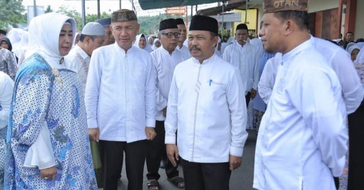 Bupati dan Wabup Pohuwato, Hadiri Perkabungan Ibu Kandung Kepala BPKPD Pohuwato