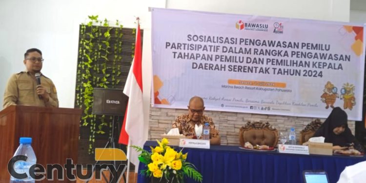 Tingkatan Partisipasi Masyarakat Dalam Pengawasan Pemilu di Pohuwato, Bawaslu Gorontalo Gelar Sosialisasi
