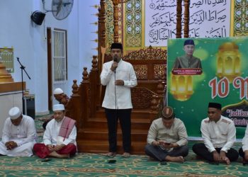 Pemkab Pohuwato Bersama Lembaga Adat Peringati Hari Asyura di Masjid Agung Baiturrahim