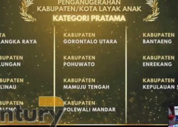 Pohuwato Raih Penghargaan Kabupaten Layak Anak 2025 Kategori Pratama