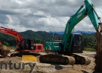 YR Team Turun Tangan Pulihkan Aliran Sungai Hulawa