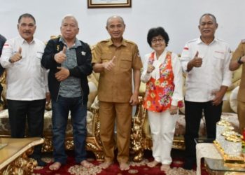 Silaturahmi Manajemen Bank Prisma Dana Gorontalo, Disambut Baik Oleh Bupati Pohuwato