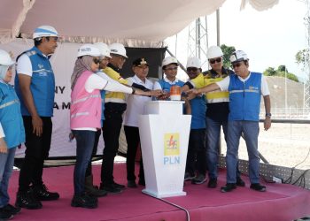 PLN Meresmikan Pengoperasian Listrik 30 Juta VA ke Pani Gold Mine