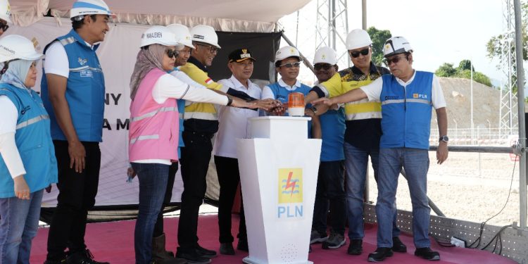 PLN Meresmikan Pengoperasian Listrik 30 Juta VA ke Pani Gold Mine