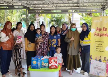 Pani Gold Mine Tekan Angka Stunting di Pohuwato dengan Pemberian Makanan Tambahan