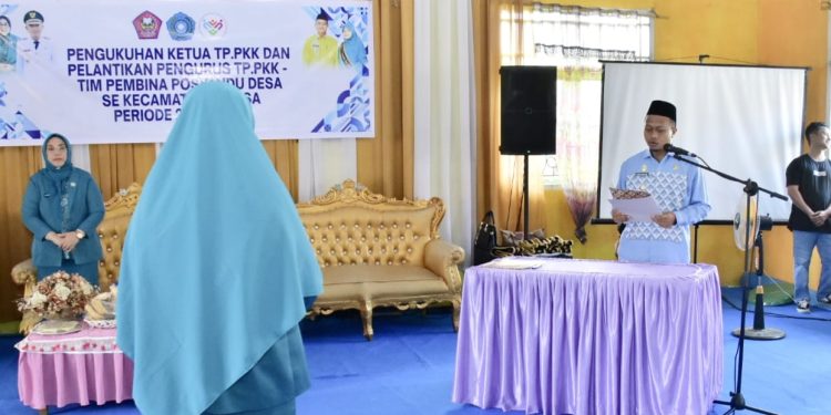Pengurus PKK dan Pembina Posyandu Marisa Resmi Dilantik untuk Periode 2025–2030