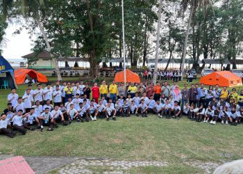 Semangat Hari Patriotik, 75 ‘Guardianship’ dari 13 Sekolah Unggulan Pohuwato Digembleng Jadi Penjaga Alam
