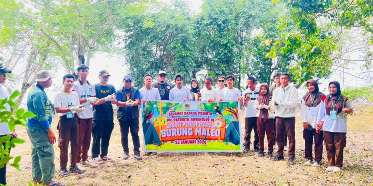 Kolaborasi Guardianship Bersama PPI dan BKSDA Lepas Tujuh Ekor Burung maleo di Cagar Alam Panua