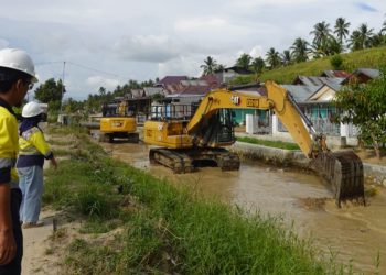 Pani Gold Mine Normalisasi Irigasi Taluduyunu, Dukung 1.866 Hektare Sawah