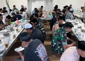 Ibu Dandim: Momentum Pererat Kebersamaan dan Kepedulian, Kodim 1313/Pohuwato Gelar Buka Puasa Bersama