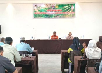 Rakor Verifikasi dan Validasi Data Pekebun di Pohuwato, di Hadiri Asisten Zulkifli