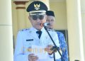 Bupati Saipul A. Mbuinga Pimpin Upacara Hari Otda ke-30, Tekankan Sinergi Pusat dan Daerah