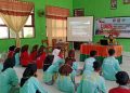 Kodim 1313/Pohuwato Berikan Materi LDKS dan Sosialisasi Rekrutmen TNI AD di SMAN 1 Buntulia