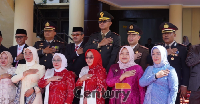 Dandim 1313/Pohuwato Hadiri Upacara Hari Bhayangkara ke-80
