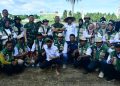 Bupati Saipul dan Pangdam XIII/Merdeka Tanam Padi di Cetak Sawah Motolohu