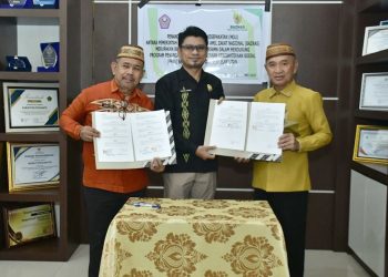 Pemkab Pohuwato Resmi Menjalin Kerja Sama dengan Baznas Pohuwato Terkait Penanganan PPKS