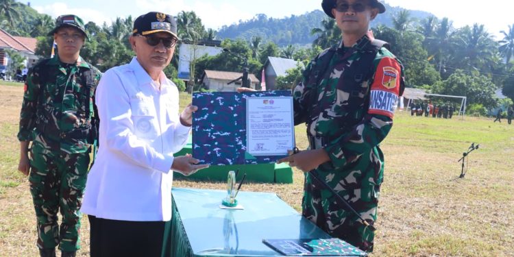 Wujud Sinergi TNI dan Pemerintah Percepat Pembangunan Desa, TMMD Ke-129 Tahun 2026 Resmi Dibuka di Kecamatan Taluditi